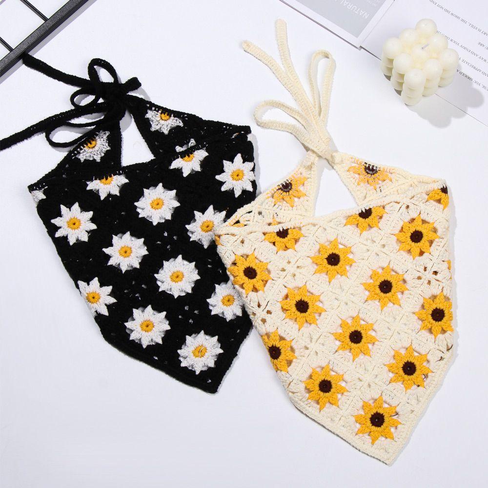 Khăn Bandana Đan Len Co Giãn Hình Tam Giác Nhiều Màu Sắc Thời Trang