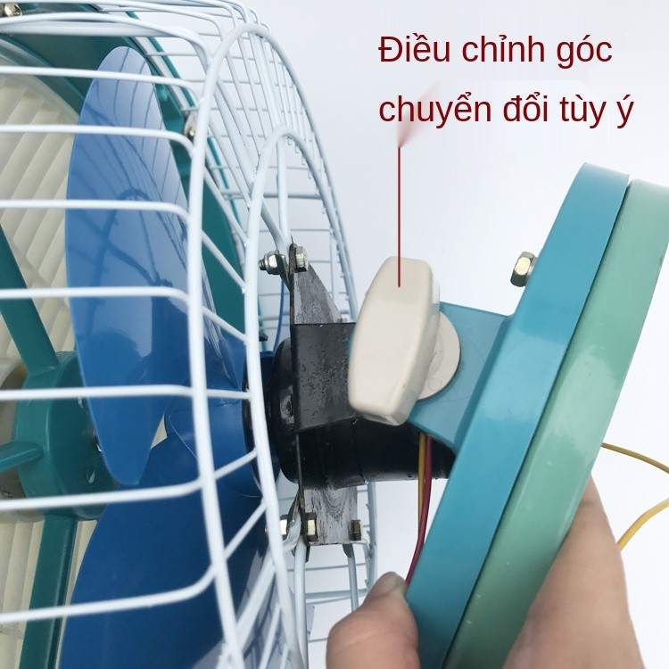 ∋Quạt điện ô tô 12 inch 4 cánh / 24V xe tải lớn trần công suất 10 buýt