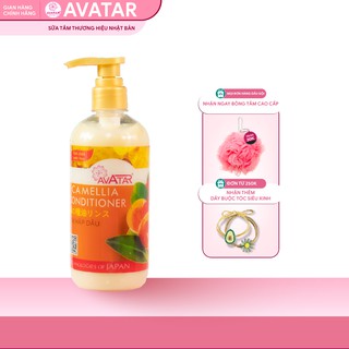 Kem hấp dầu AVATAR tinh chất Sơn Trà Camellia 500ml-Kích thích mọc tóc nuôi dưỡng mái tóc bồng bềnh