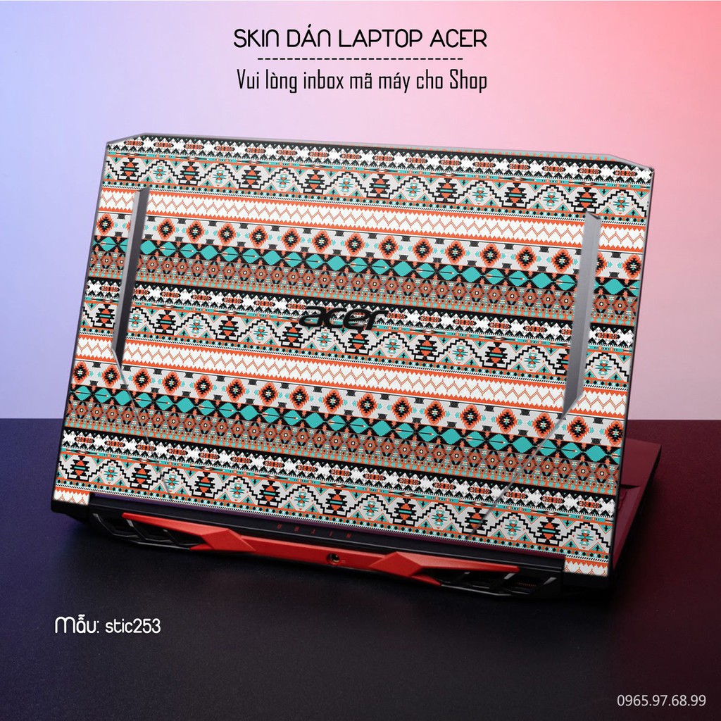 Skin dán Laptop Acer in hình South Western - stic253 (inbox mã máy cho Shop)