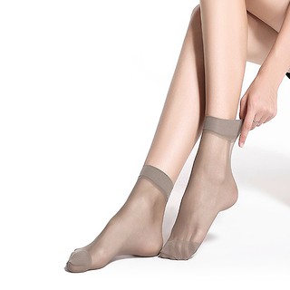Set 10 cặp vớ da ngắn mỏng chất lượng cho nữ