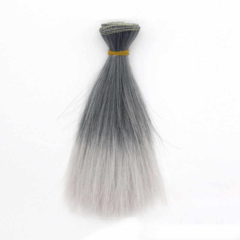 Tóc giả thẳng chịu nhiệt cao 15/25*100cm cho búp bê BJD