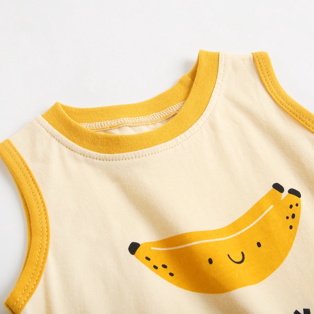 Set Quần Áo Sanlutoz Vải Cotton Thời Trang Mùa Hè Cho Bé