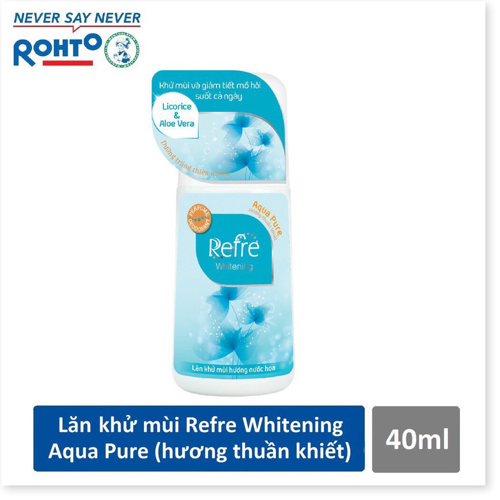 Lăn khử mùi dưỡng trắng hương nước hoa Refre Whitening 40ml