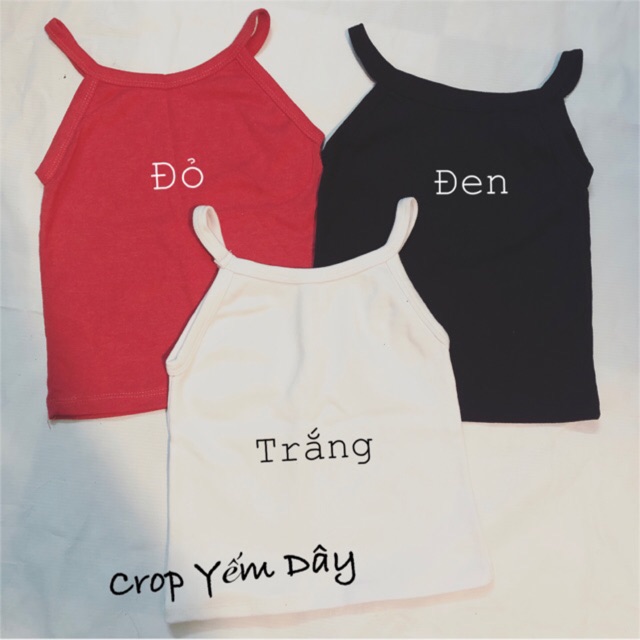 ❤️ 30k Áo Yếm Dây Crop