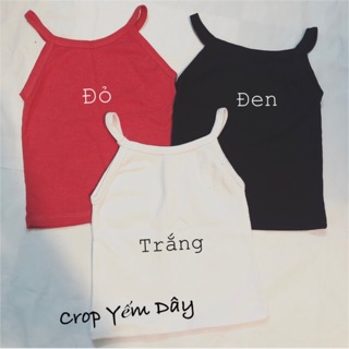 ❤️ 30k Áo Yếm Dây Crop