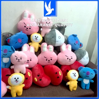 Gấu bông gối ôm BTS cooky, chimmy, koya, tata, mang, van Size lớn nhất, Gối ôm hình thú BT21 Bird book