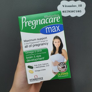 Vitamin tổng hợp cho bà bầu Pregnacare Max của Anh
