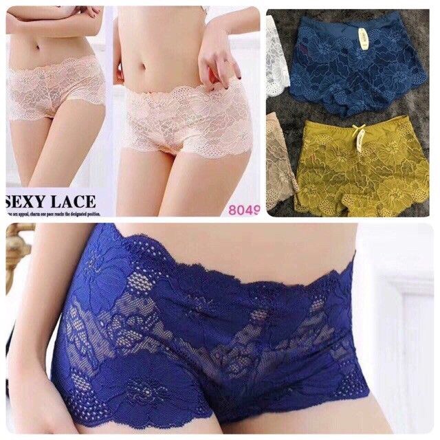 Quần Lót Nữ Đùi Pha Ren Sexy Mã 8806