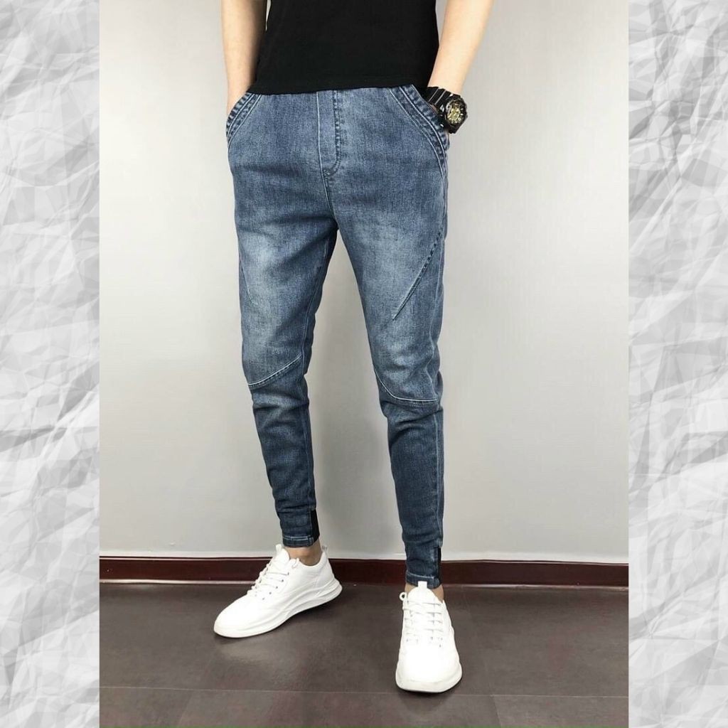 Quần Jean Nam-Quần Bò Nam BH1216XM Form Dáng SKinny Chất Jean Co Giản Mạnh