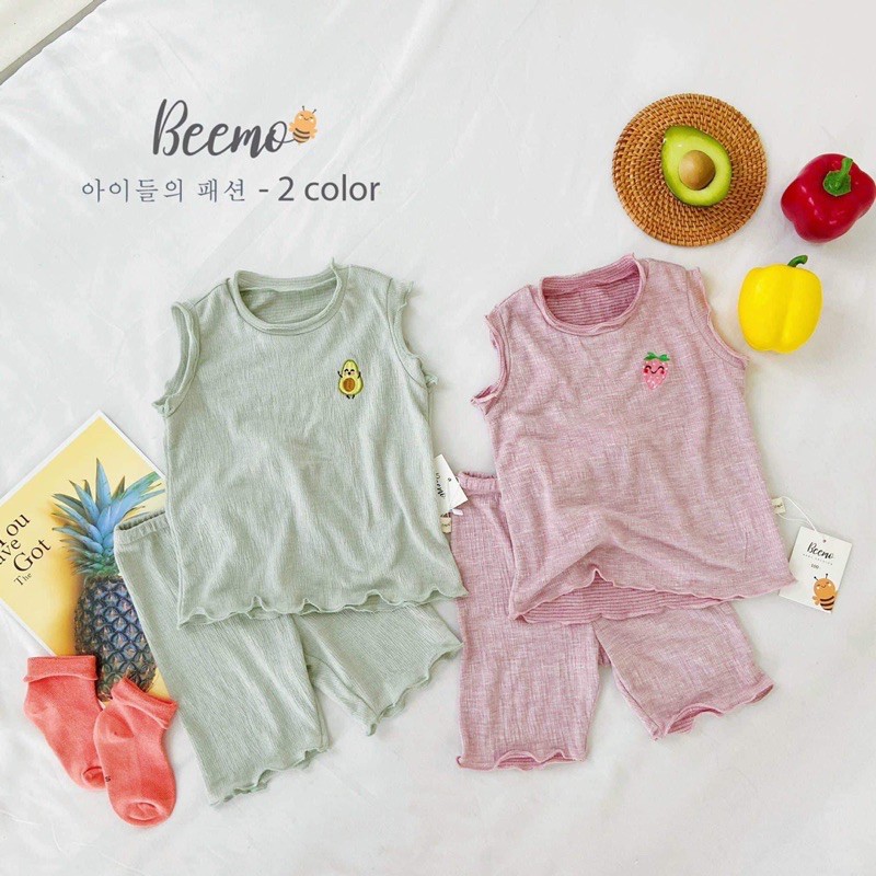 set bộ thun tăm trái cây beemo