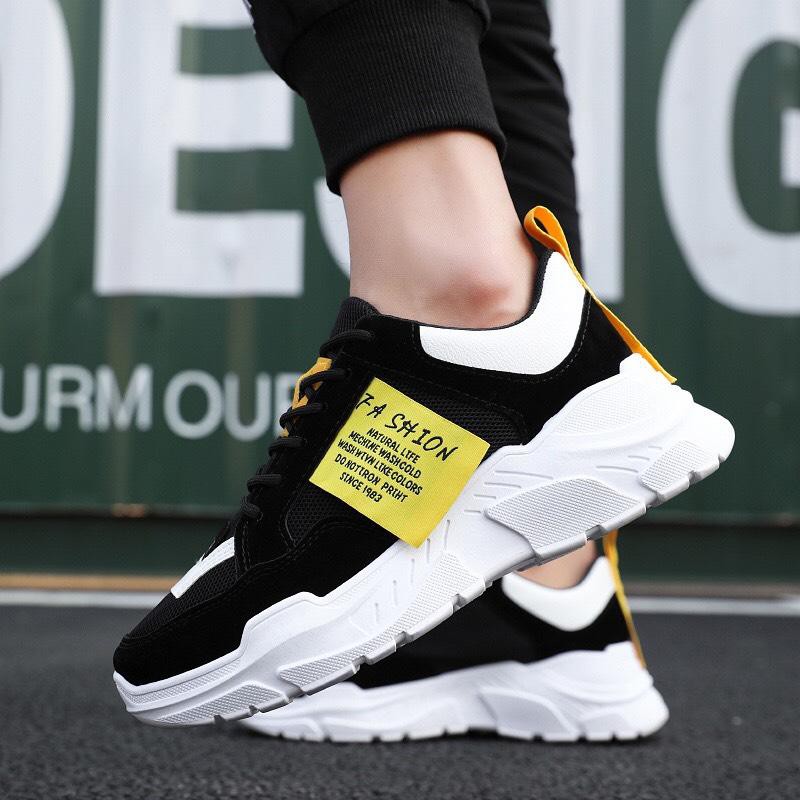 GiàyThể Thao Nam Fashion Xám - Vải Thoáng Khí SPORT ABU | BigBuy360 - bigbuy360.vn