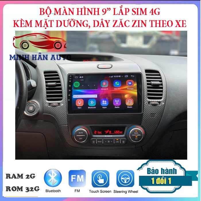 Bộ màn hình lắp sim 4G cho xe KIA CERATO 2014-2018-K3, RAM 2G,ROM 32G-cửa hàng bán phụ kiện xe ô tô,camera hành trình | BigBuy360 - bigbuy360.vn