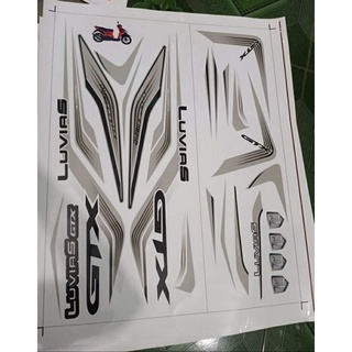 Tem rời dán xe luvias gtx