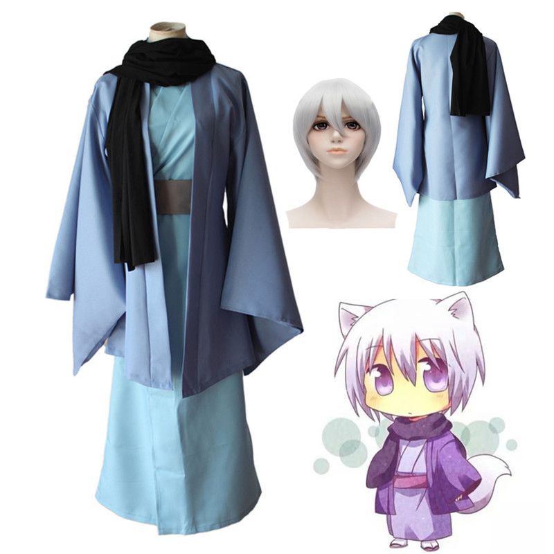Halloween Kamisama Kiss Kamisama Love Tomoe Cosplay Costume Kimono Yukata Bathrobes Suit