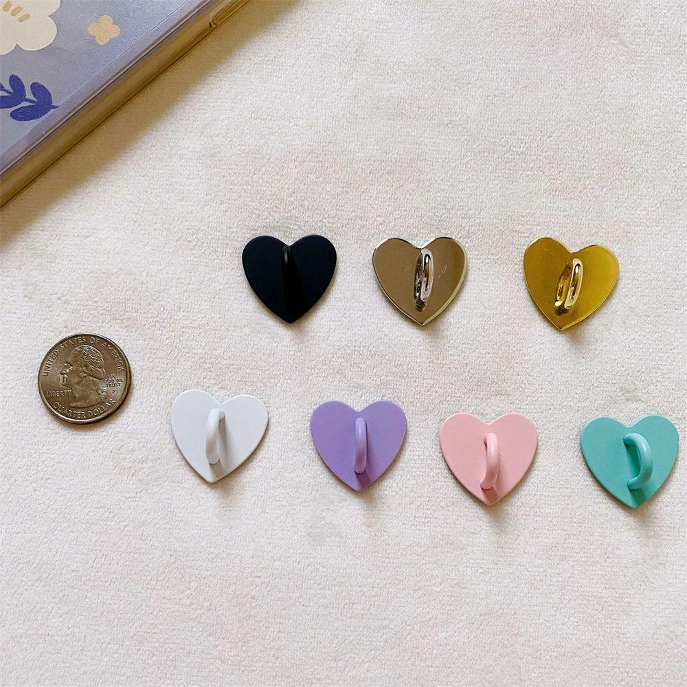 Set 2 Nhẫn Móc Ngón Tay Giữ Điện Thoại Phong Cách KPOP DIY Xinh Xắn Giá Đỡ
