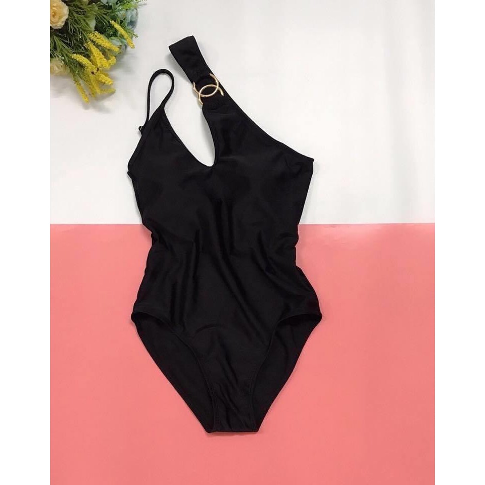Bikini liền đen lệch vai siêu đẹp mới nhất ( Ảnh chụp thật 100%) | BigBuy360 - bigbuy360.vn