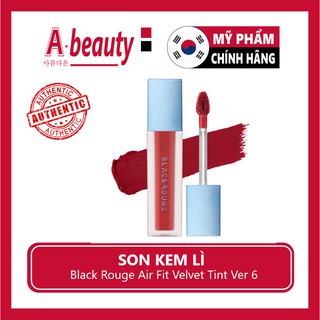 Son kem lì Black Rouge Air Fit Velvet Tint BLUEMING GARDEN Ver 6 A28 A29 A30 A31 A32