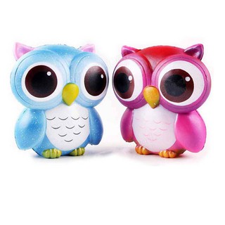 z[Chính hãng Sunny Squishy] Squishy - Cú mèo mắt to (15x13x6cm)t