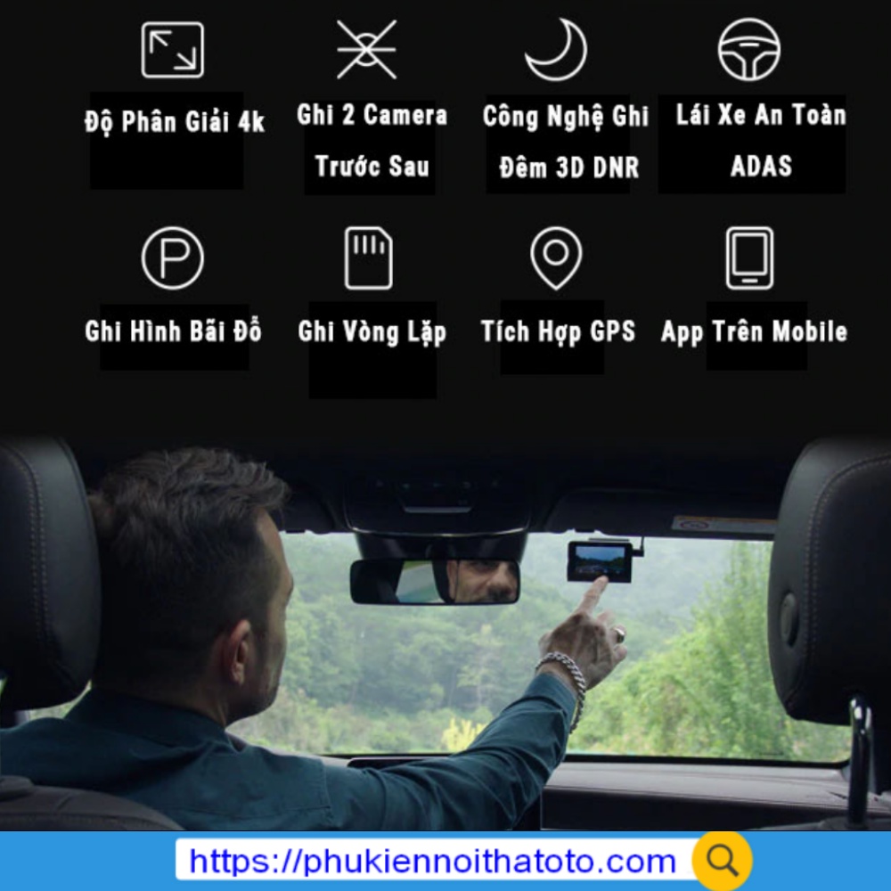 CAMERA HÀNH TRÌNH 70MAI A800S