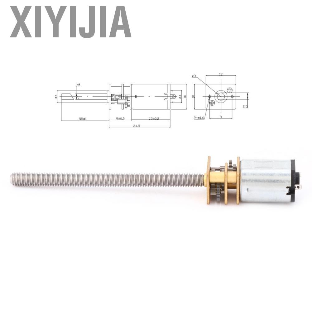 1 Động Cơ Ống Trụ Giảm Tốc Độ M4X55Mm N20 6v 30~1000rpm