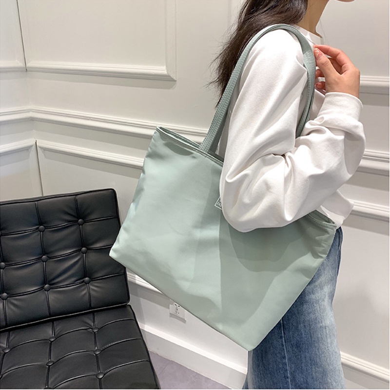 Túi đeo vai IELGY kiểu Hàn Quốc sức chứa lớn không thấm nước vải oxford