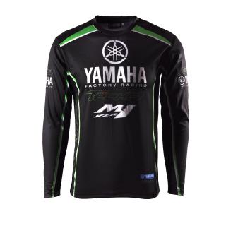 Áo thun tay dài in họa tiết thời trang dành cho người đi xe mô tô Yamaha
