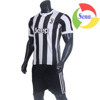Bộ đồ đá banh Juvetus sân nhà Mùa giải 2017-2018 Senavina (Sọc)