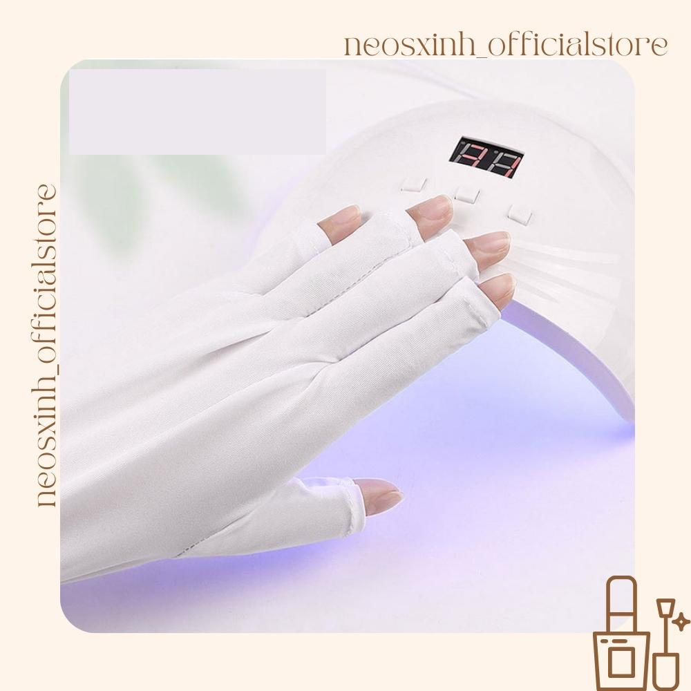 Bao Tay Hơ Gel Chống Tia UV Đèn Led - Neosxinh Nails