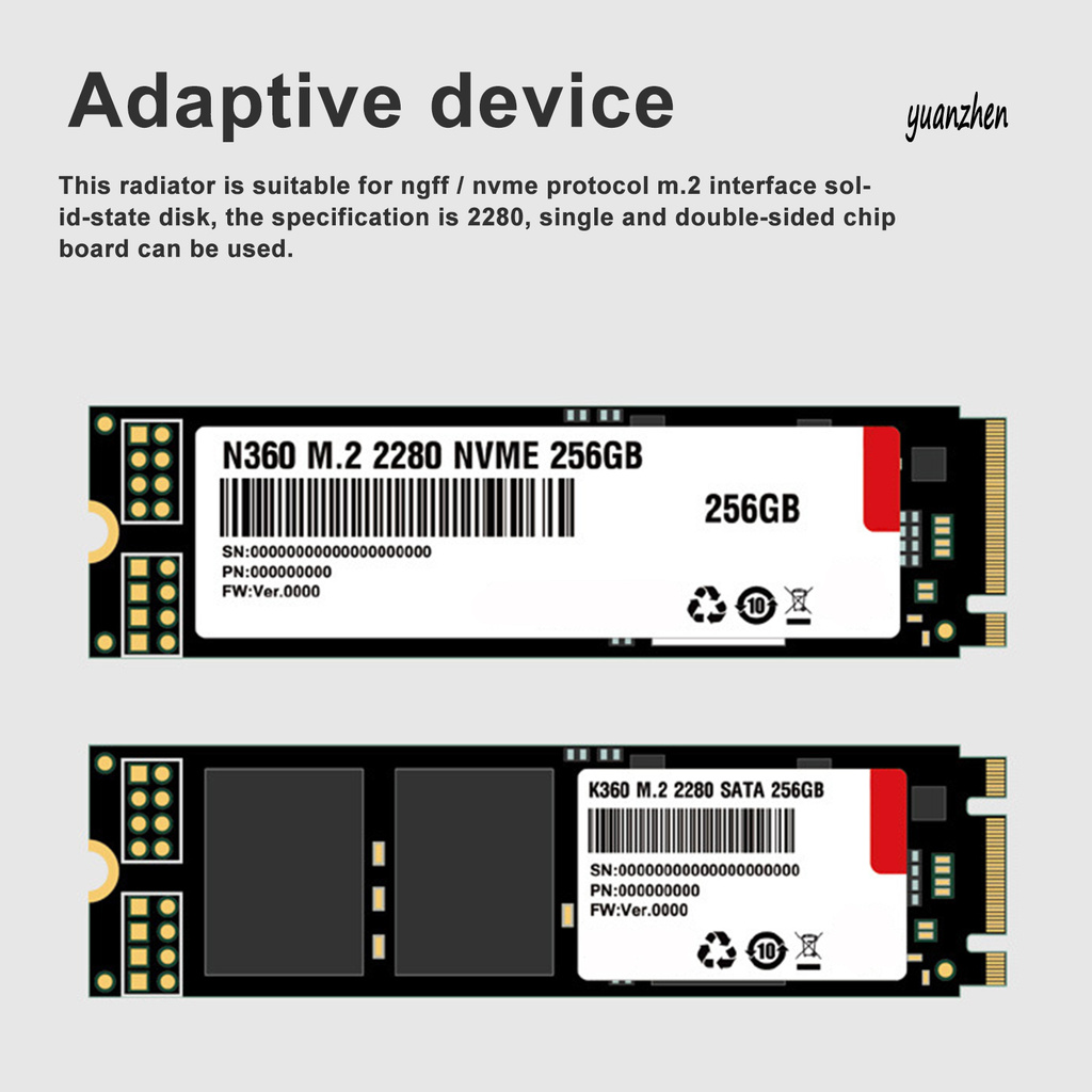 Bộ Tản Nhiệt Ssd Mini M.2 2280 Ssd Cho Máy Tính | BigBuy360 - bigbuy360.vn