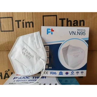 COMBO 50 cái khẩu trang N95. (5 hộp)