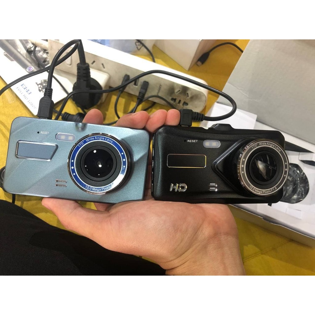 Camera hành trình xe ô tô Ống kính kép 🍁 FREESHIP 🍁 4 inch Car DVR 1080P (BẢO HÀNH 6 THÁNG) – BMCar – BM60