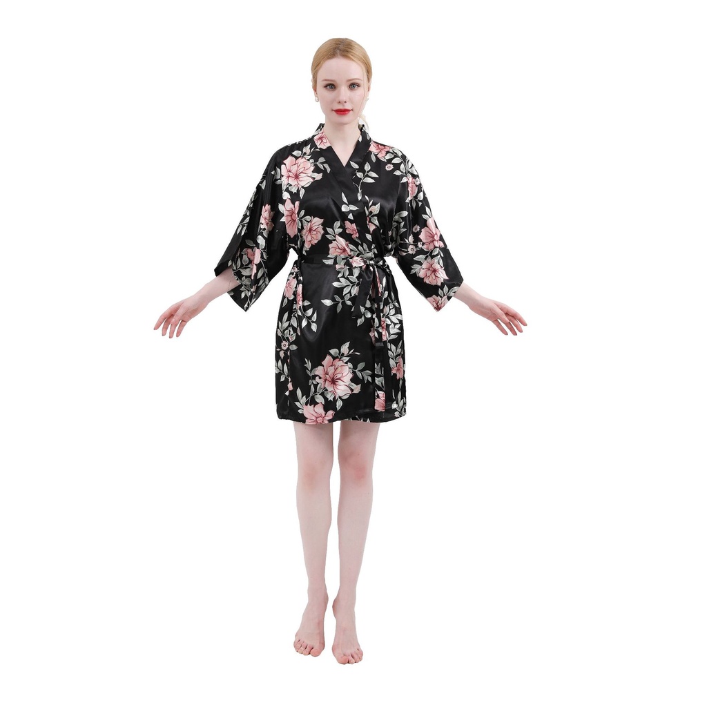 Áo Choàng Tắm Bằng Lụa Nhiều Màu Sắc Thời Trang Mùa Hè Dành Cho Nữ | BigBuy360 - bigbuy360.vn