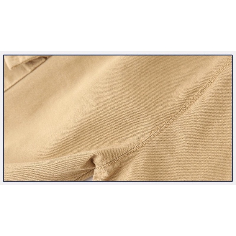 Quần kaki bé trai WAPYPY quần dài túi hộp cho bé chất kaki