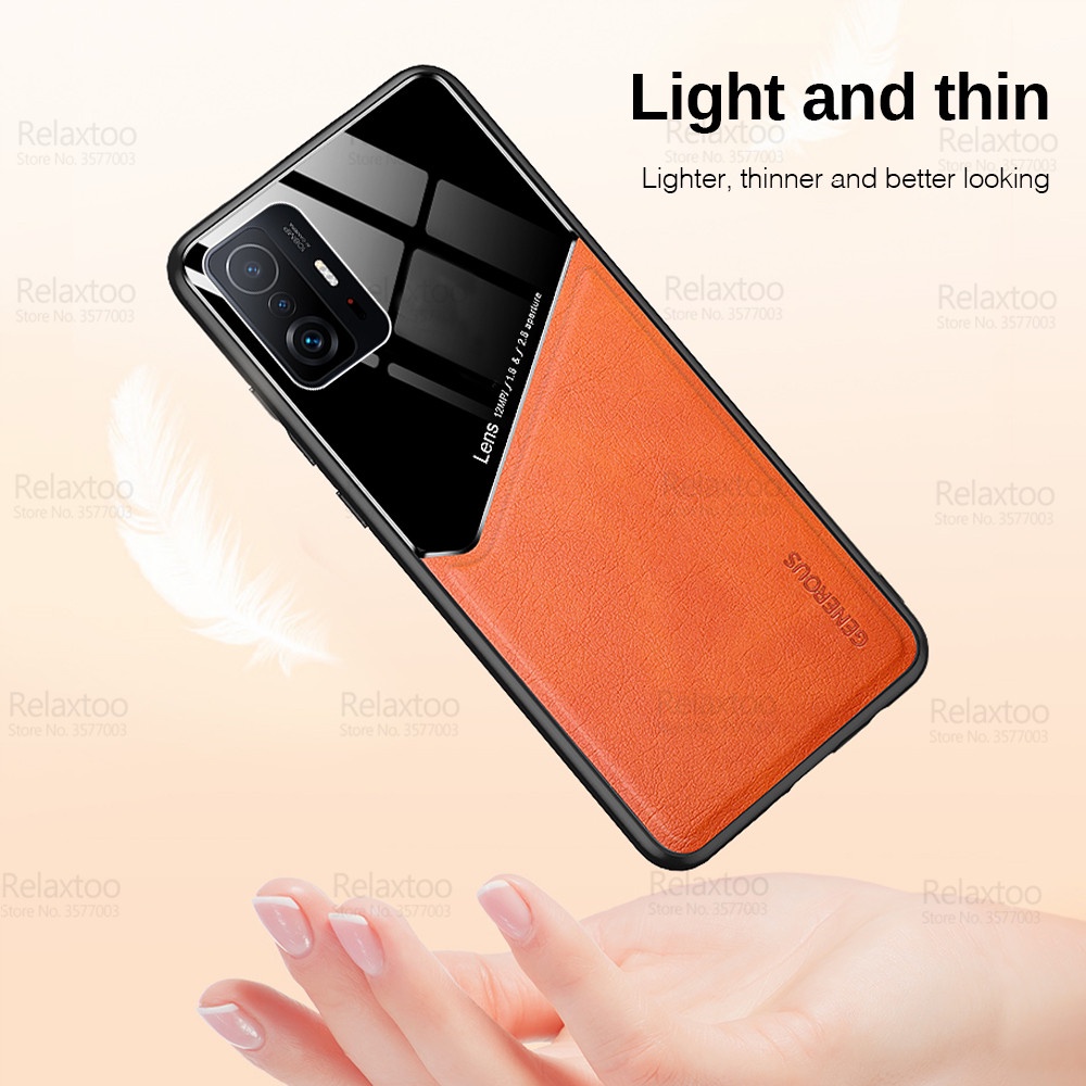 Bao da điện thoại viền nam châm chống sốc cho Xiaomi Mi 11T Pro 11T 11TPro Xiaomi11T