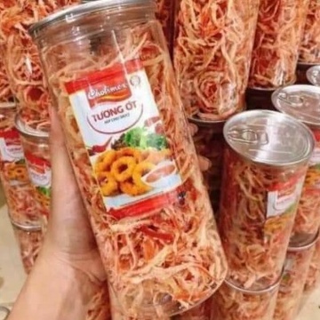 MỰC XÉ SỢI HẤP NƯỚC CỐT DỪA 250g