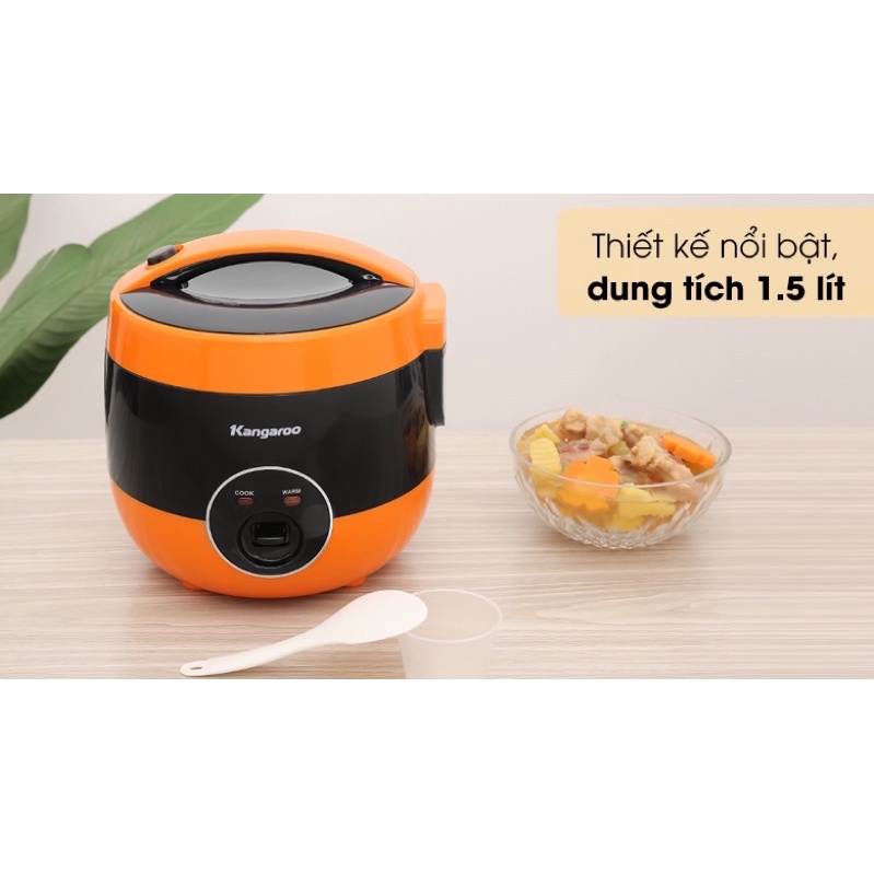 Nồi cơm điện 1,5L Kangaroo KG825