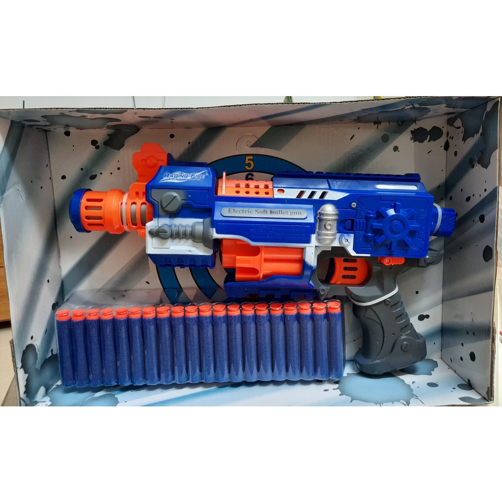 Đồ Chơi Blaster Cỡ Lớn Vận Động Ngoài Trời Kiểu NERF