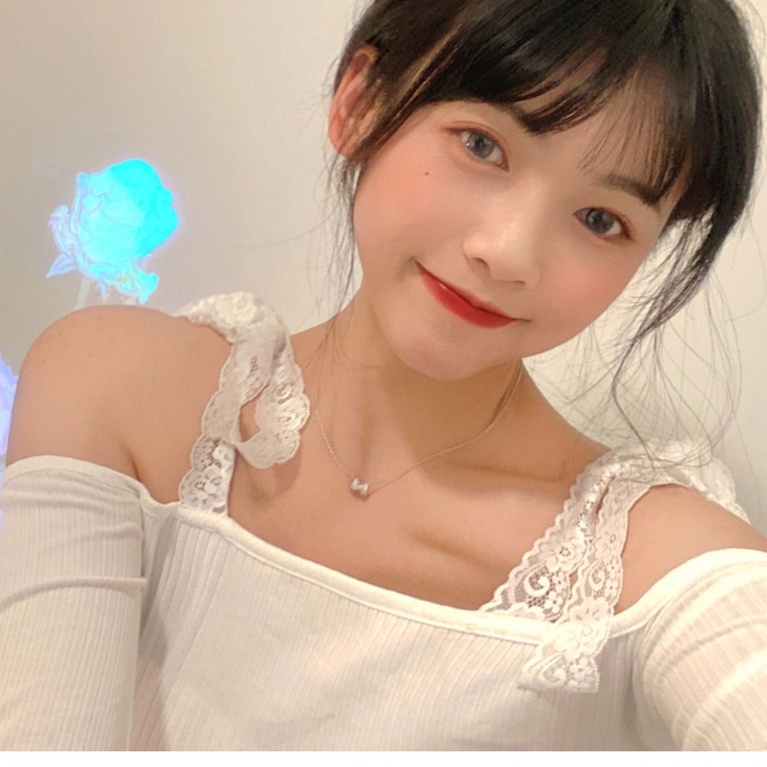 Dây chuyền bạc ý 925 nơ đính đá vòng cổ nữ dễ thương