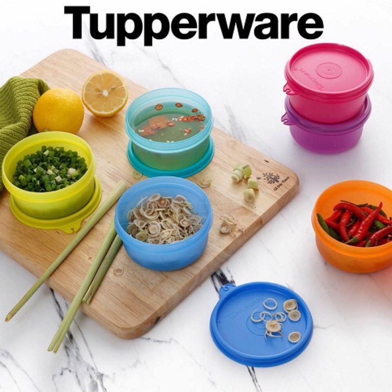 Tupperware Hộp bảo quản thực phẩm Small Saver 200ml (Set 6 chiếc)