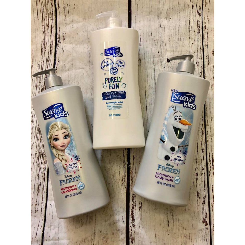DẦU GỘI - XẢ CHO BÉ SAUVE_KIDS_DISNEY _FROZEN