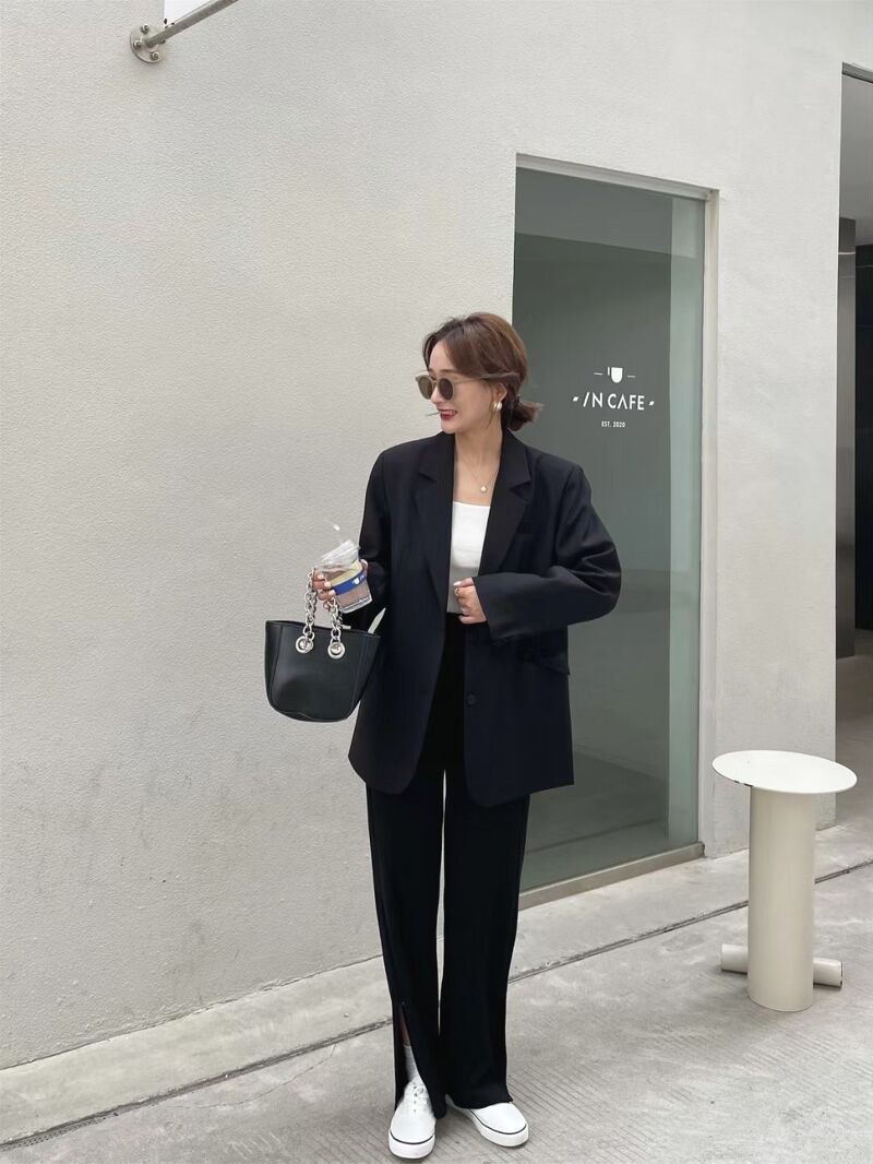 Blazer khuy túi 2 bên pastel AK-8865 | BigBuy360 - bigbuy360.vn