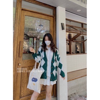 Áo Cardigan ovan (Ảnh/Video tự chụp)