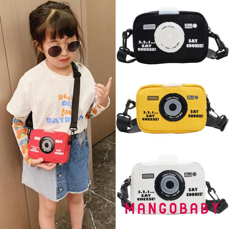 MG-Kids Messenger Bags Canvas Camera Bag Wild Coin Purse Girls Accessories Bag