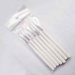 Set Cọ Nails 7 Cây Thông Dụng Cơ Bản Vẽ Móng