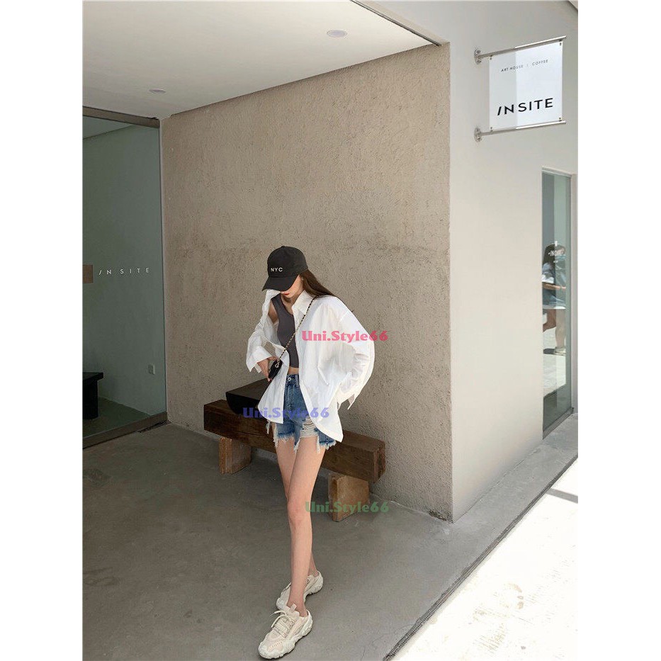 Áo Sơ Mi Tay Phồng Thương Hiệu BACA Chất Vải Katê Thô US095 | BigBuy360 - bigbuy360.vn