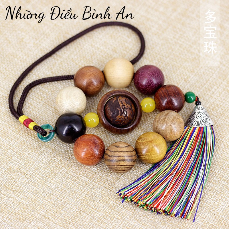 Dây treo xe ô tô phong thủy đã được th.ỉ.n.h tại cửa Đ.ề..n mang lại bình an, may mắn 💕FREESHIP 50k💕- Những Điều Bình An