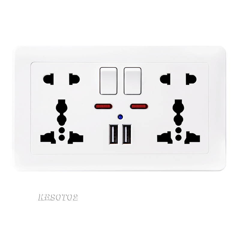 Ổ Cắm Điện Gắn Tường Có 1 Cổng Usb | BigBuy360 - bigbuy360.vn