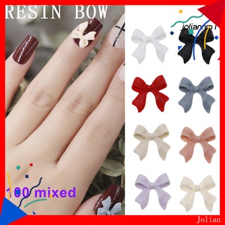  100 cái/ 1 túi nơ 3d đa năng dành cho trang trí móng tay nghệ thuật