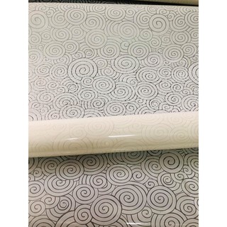Combo 5m decal dán kính mờ họa tiết xoắn ốc binbin dk35